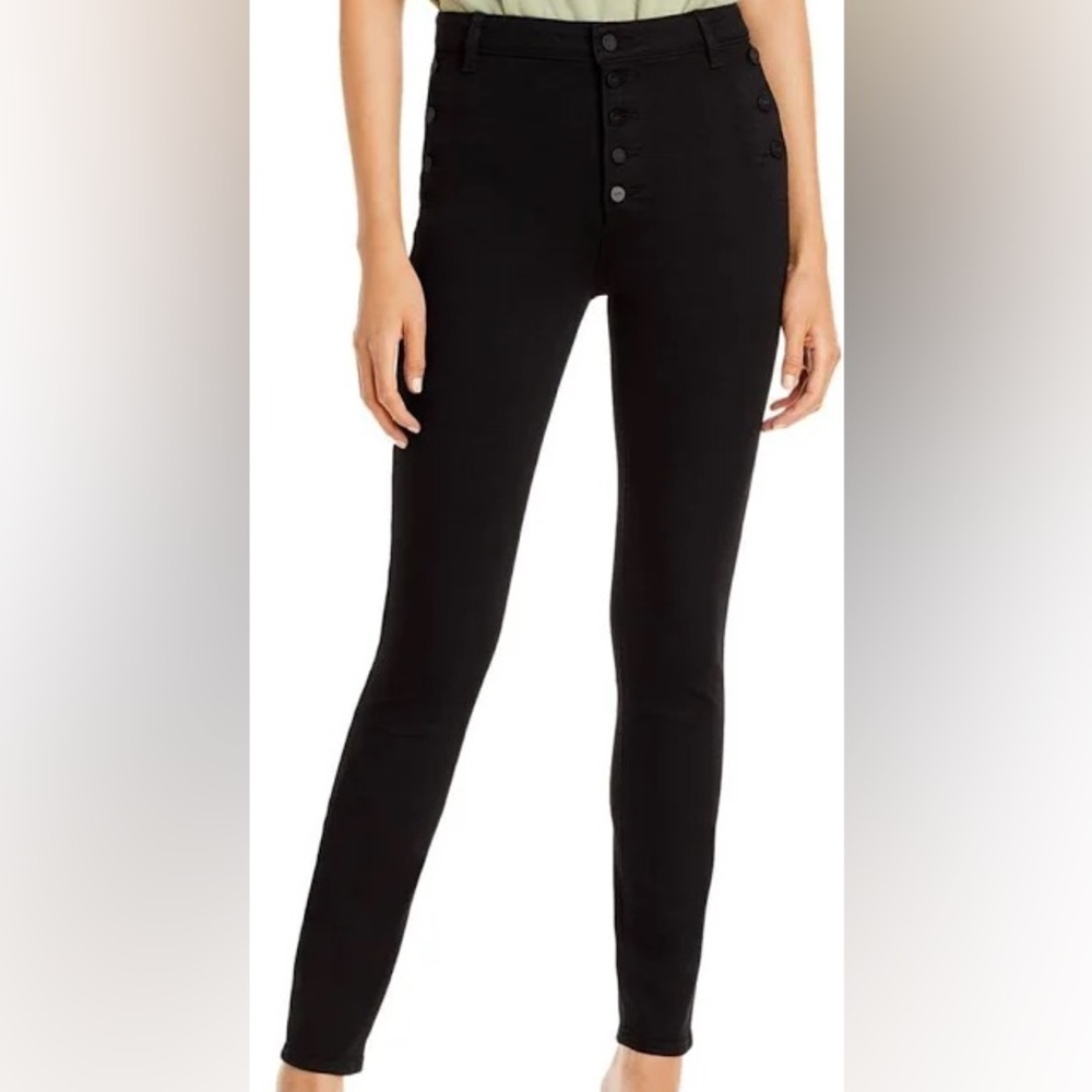Paige Emmie Ankle Button Fly Skinny Jeans- 29